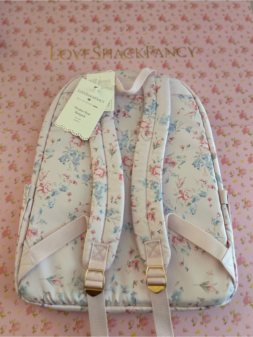 LoveShackFancy Backpack NWT - Picture 2 of 7